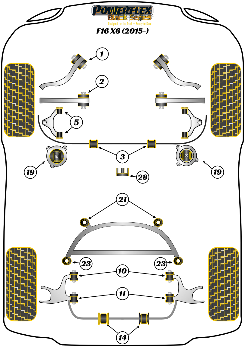 X Series - F16 - X6 - 2014-2019